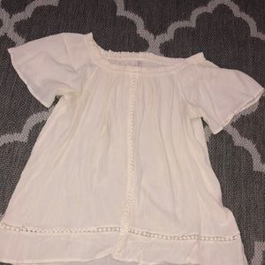 Off the shoulder top
